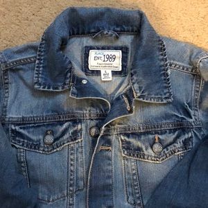 Boys denim jacket 10/12